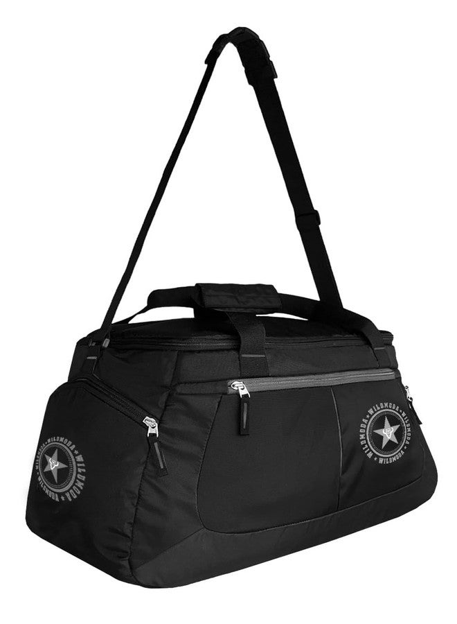 WILD MODA 60L Starwars : Multipurpose Gym Bag, Duffel Bag, Travel Bag, Sports Bag (Black) - Image 1